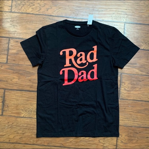 Old Navy Rad Dad Graphic Tshirt Medium 